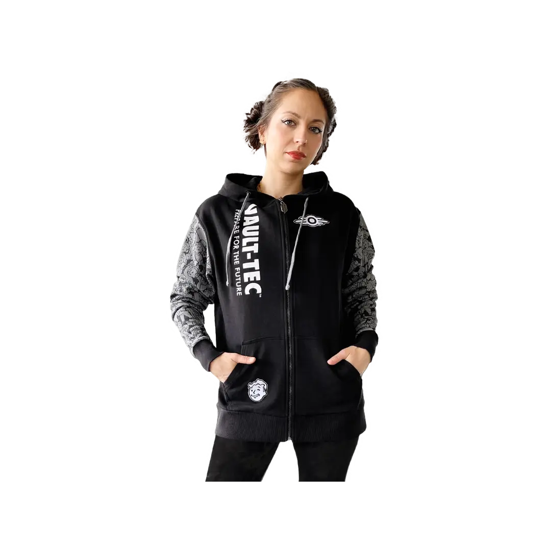 Fallout Vault-Tec Zip Up Hoodie XXL Fallout Vault-Tec Zip Up Hoodie XXL