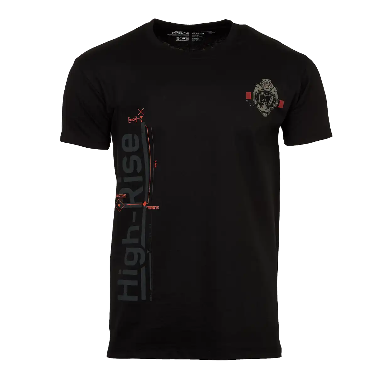 Call of Duty T-Shirt "High Rise" Black M Cover Call of Duty T-Shirt "High Rise" Black M Cover