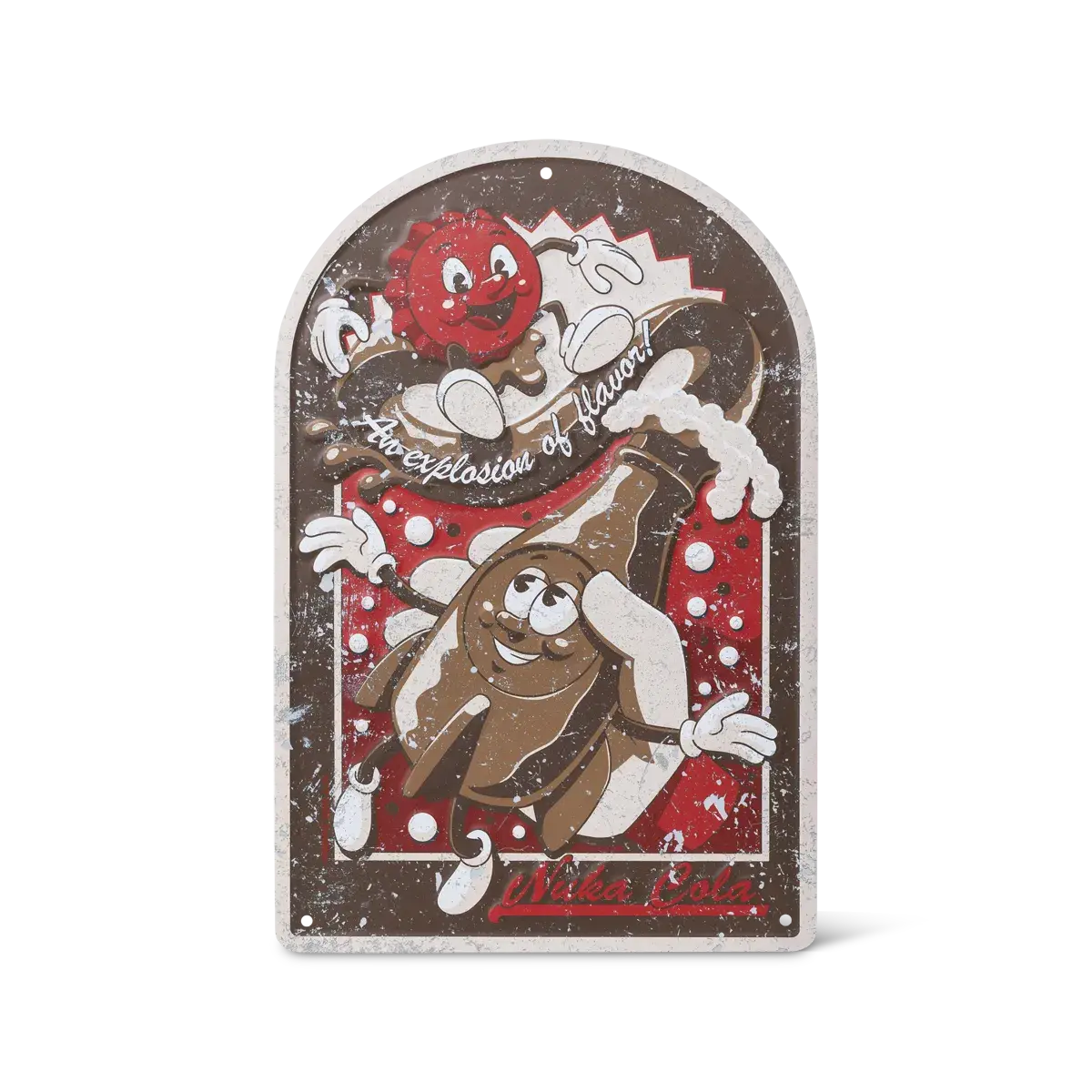 Fallout Metal Sign "Vintage Ad"