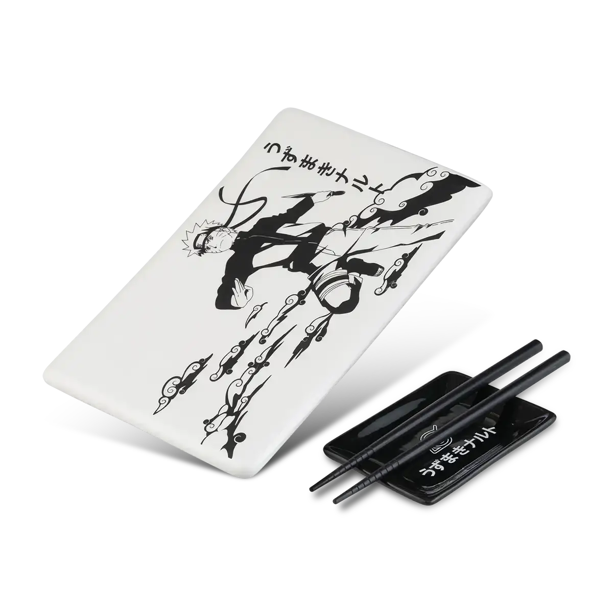 Naruto Shippuden Sushi Set black & white
