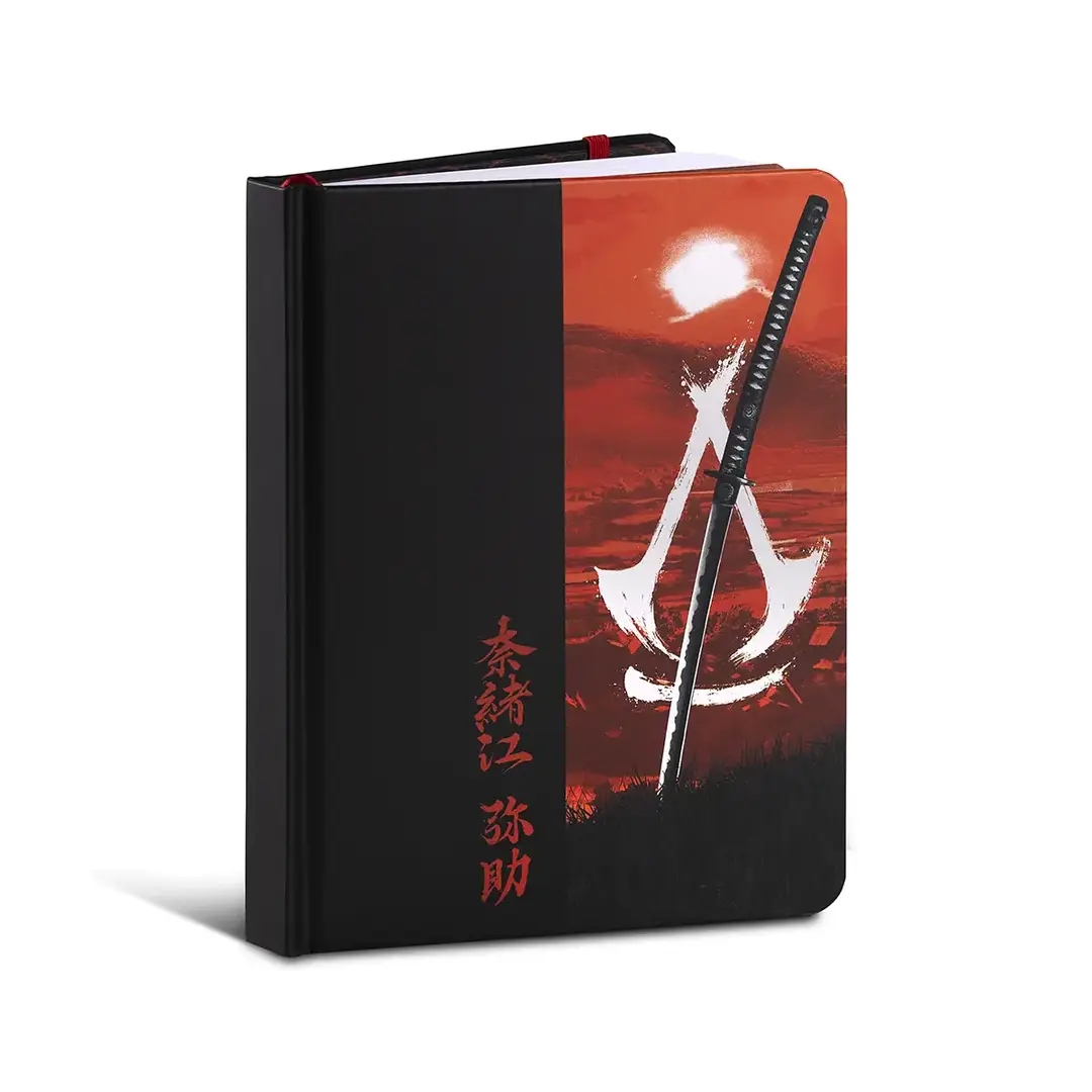 Assassin's Creed Shadows Notizbuch “Katana Sun” Assassin's Creed Shadows Notizbuch “Katana Sun”