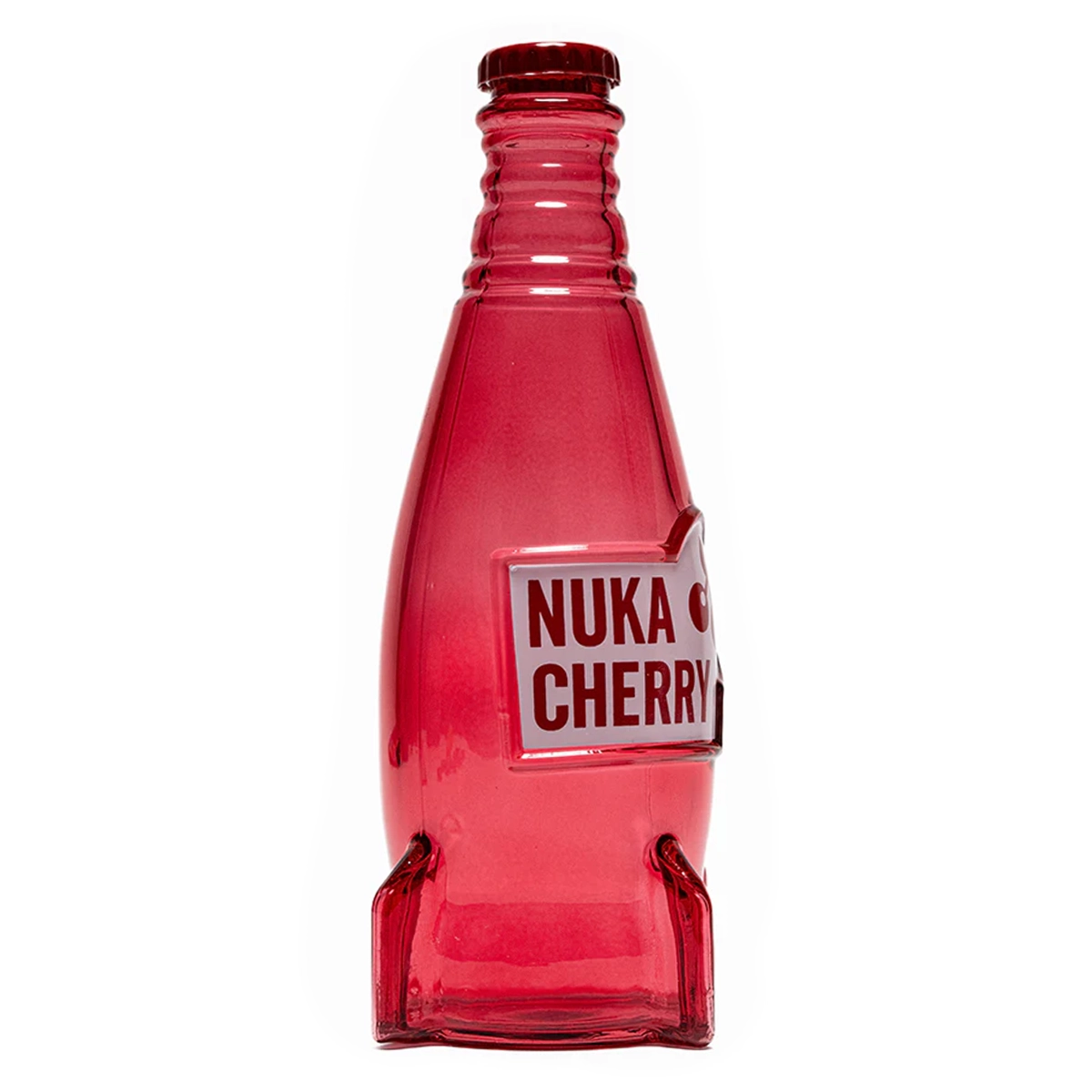Fallout "Nuka Cola Cherry" Glass Bottle and Caps Fallout "Nuka Cola Cherry" Glass Bottle and Caps