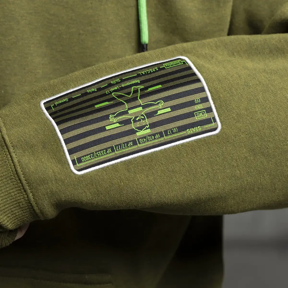 Fallout Analog Pip-Boy Zip Up Hoodie S