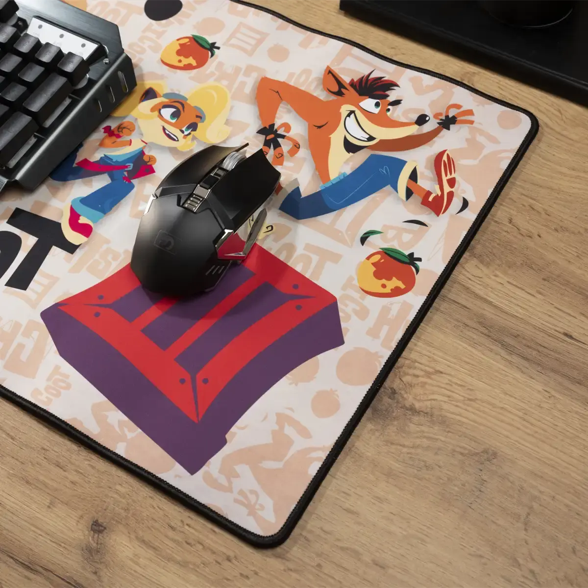 Crash Bandicoot Mousemat "Illustration" Crash Bandicoot Mousemat "Illustration"