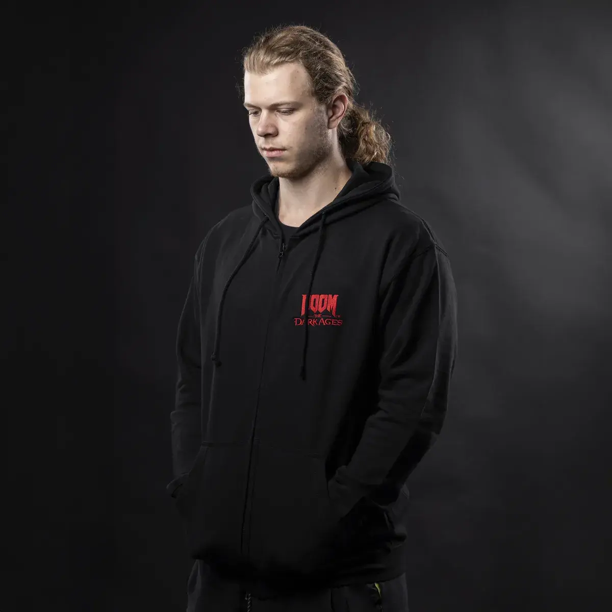 Doom the Dark Ages Zipper Hoodie "Shield" S Doom the Dark Ages Zipper Hoodie "Shield" S
