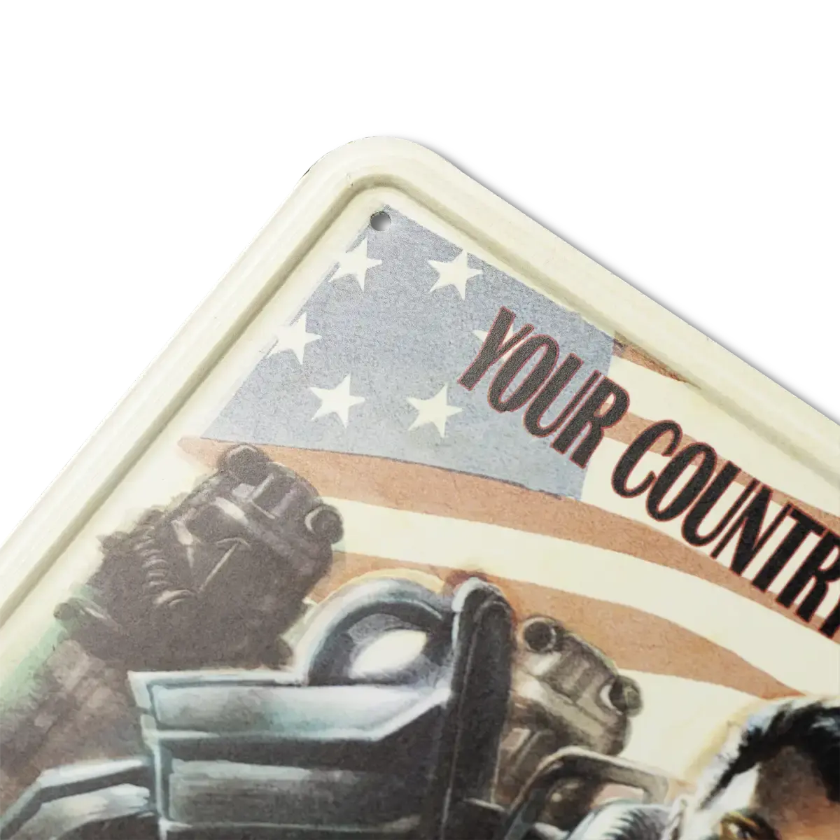 Fallout Metal Sign „ENLIST!“ Fallout Metal Sign „ENLIST!“