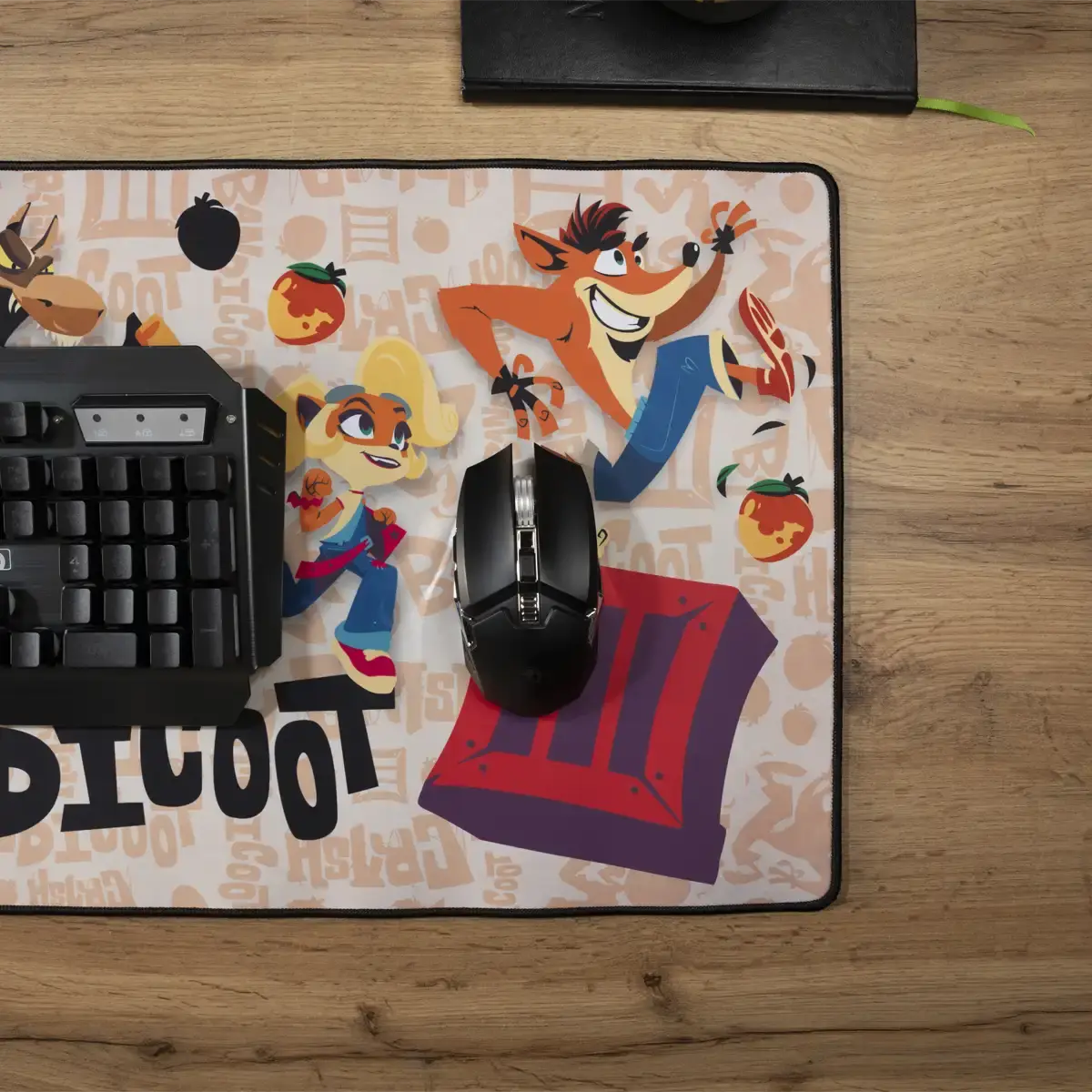 Crash Bandicoot Mousemat "Illustration" Crash Bandicoot Mousemat "Illustration"