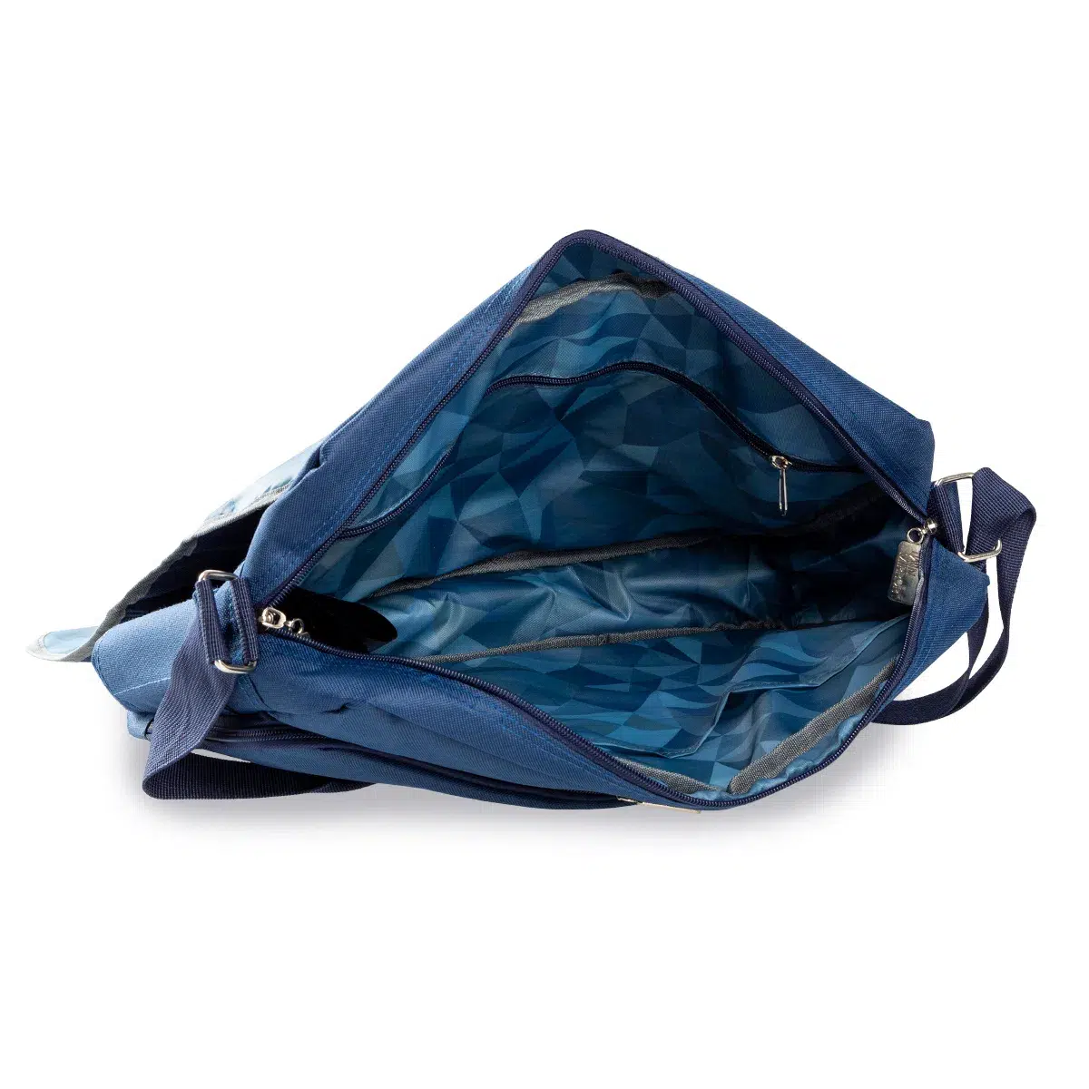 1062424_TwinMirror_MessengerBag_FractalFox_Inside Twin Mirror Messenger Bag "Fractal Fox"