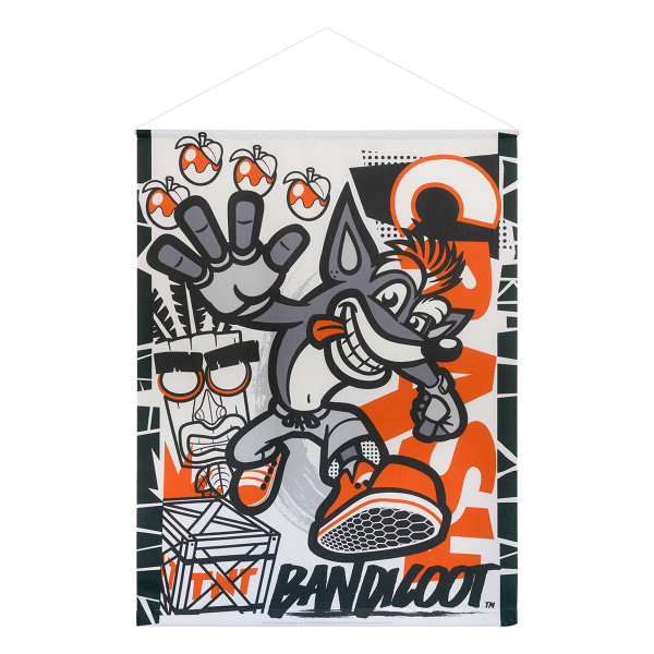 Crash Bandicoot Canvas Poster